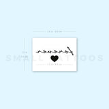 Forever Temporary Tattoo - Set of 3
