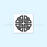 Dara Knot Temporary Tattoo - Set of 3