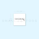 Gemini Temporary Tattoo - Set of 3