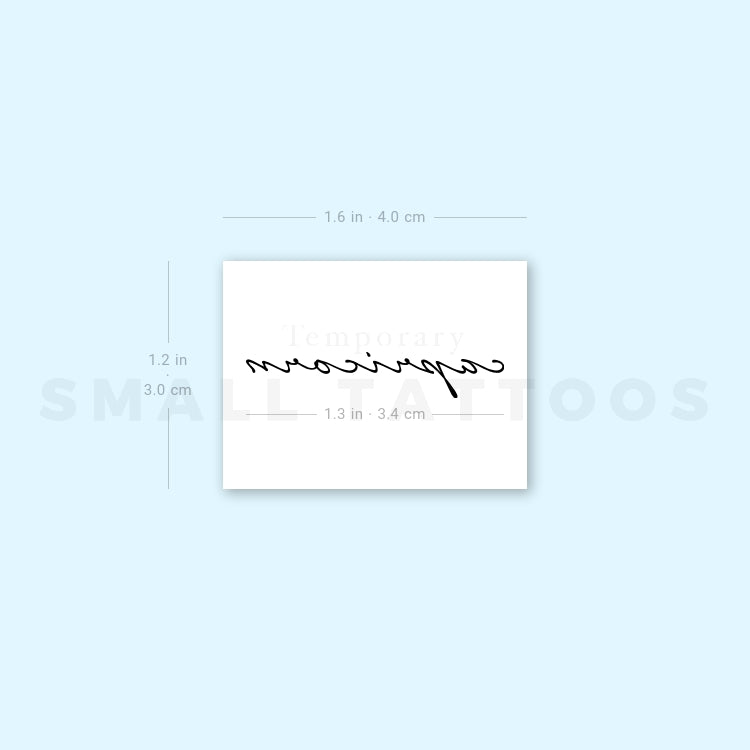 Capricorn Temporary Tattoo - Set of 3