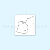 Mother Love Temporary Tattoo (Set of 3)