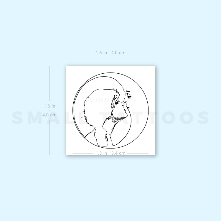 Dear Old Dixie Temporary Tattoo - Set of 3