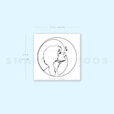 Dear Old Dixie Temporary Tattoo - Set of 3