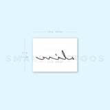 Alive Temporary Tattoo - Set of 3