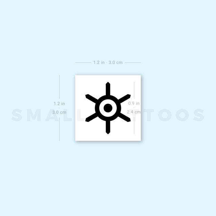 Tokyo Crest Temporary Tattoo (Set of 3)