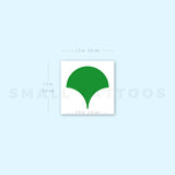 Tokyo Ginkgo Leaf Temporary Tattoo (Set of 3)