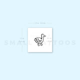 Duck Temporary Tattoo - Set of 3