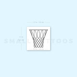 Basket Temporary Tattoo - Set of 3