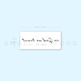 In God We Trust Temporary Tattoo (Set of 3)