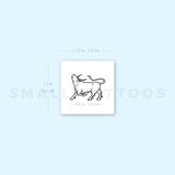 Bull Temporary Tattoo - Set of 3