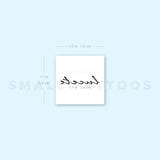 Lucete Temporary Tattoo (Set of 3)