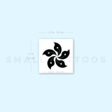 Hong Kong Flower Temporary Tattoo - Set of 3