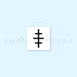 Salem Cross Temporary Tattoo (Set of 3)