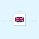Union Jack Temporary Tattoo - Set of 3