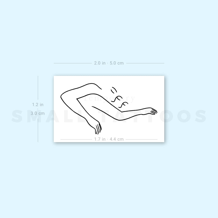 Love To Sleep Temporary Tattoo (Set of 3)
