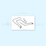 Love To Sleep Temporary Tattoo (Set of 3)