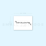 Present Temporary Tattoo - Set of 3