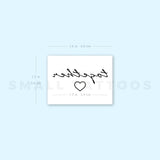 Together Temporary Tattoo - Set of 3