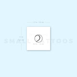 Tennis Ball Temporary Tattoo - Set of 3