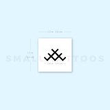Trejdeksnis Temporary Tattoo - Set of 3