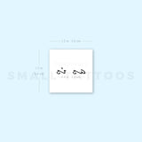 As Is Temporary Tattoo (Set of 3)