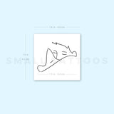 Cuddles Temporary Tattoo (Set of 3)