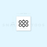 Celtic Love Knot Temporary Tattoo - Set of 3