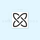 Solomon's Knot Temporary Tattoo - Set of 3