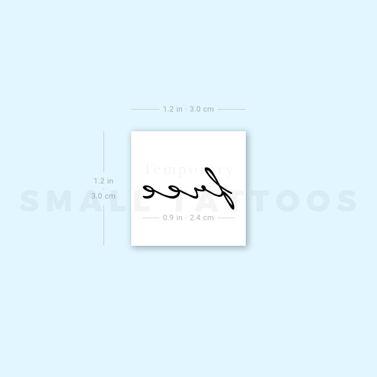 Free Temporary Tattoo (Set of 3)