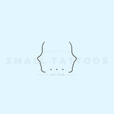 Ellipsis Temporary Tattoo (Set of 3)
