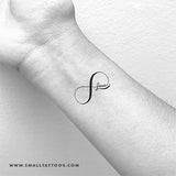 Love Infinity Symbol Temporary Tattoo (Set of 3)