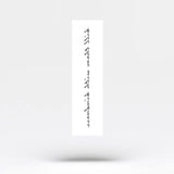 Kill Them With Kindness Temporary Tattoo (Set of 3)