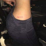 \ˈsa-nə-tē\ Temporary Tattoo (Set of 3)