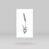 Lavender Temporary Tattoo by Zihee (Set of 3)