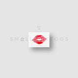Kiss Mark Temporary Tattoo (Set of 3)