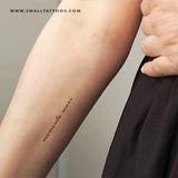 Memento Mori Temporary Tattoo (Set of 3)
