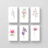 Floral Temporary Tattoo Set by Mini Lau (Set of 12)