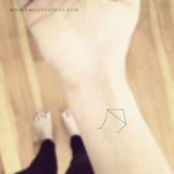 Small Libra Constellation Temporary Tattoo (Set of 3)