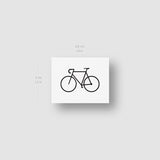 Small Bike Temporary Tattoo (Set of 3)