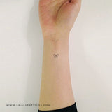 Small Minimalist Butterfly Temporary Tattoo (Set of 3)