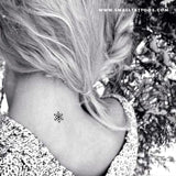 Snowflake Temporary Tattoo (Set of 3)