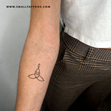 Mother And Two Children Symbol Temporary Tattoo (Set of 3)