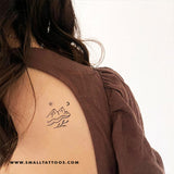 Mountain River Temporary Tattoo by Tukoi (Set of 3)