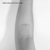 No Fear Temporary Tattoo (Set of 3)