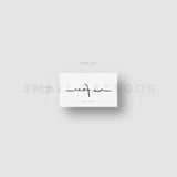 No Fear Temporary Tattoo (Set of 3)