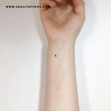Number 4 Temporary Tattoo (Set of 3)