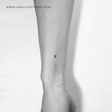 Number 2 Temporary Tattoo (Set of 3)