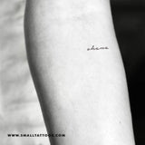 'Ohana' Temporary Tattoo (Set of 3)