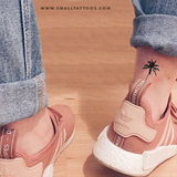 Palm Tree Temporary Tattoo (Set of 3)