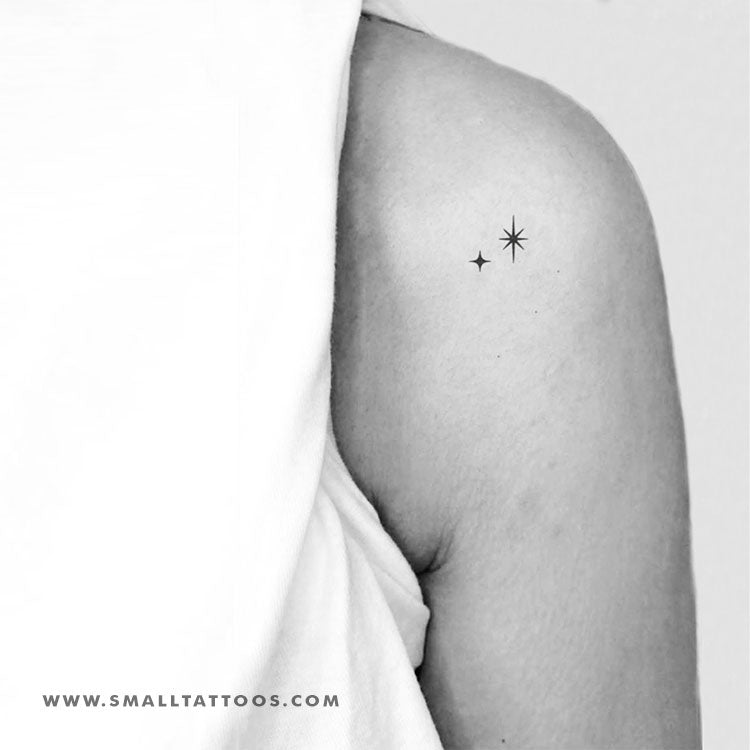 Tatuaje temporal de estrellas de Peter Pan (juego de 3)